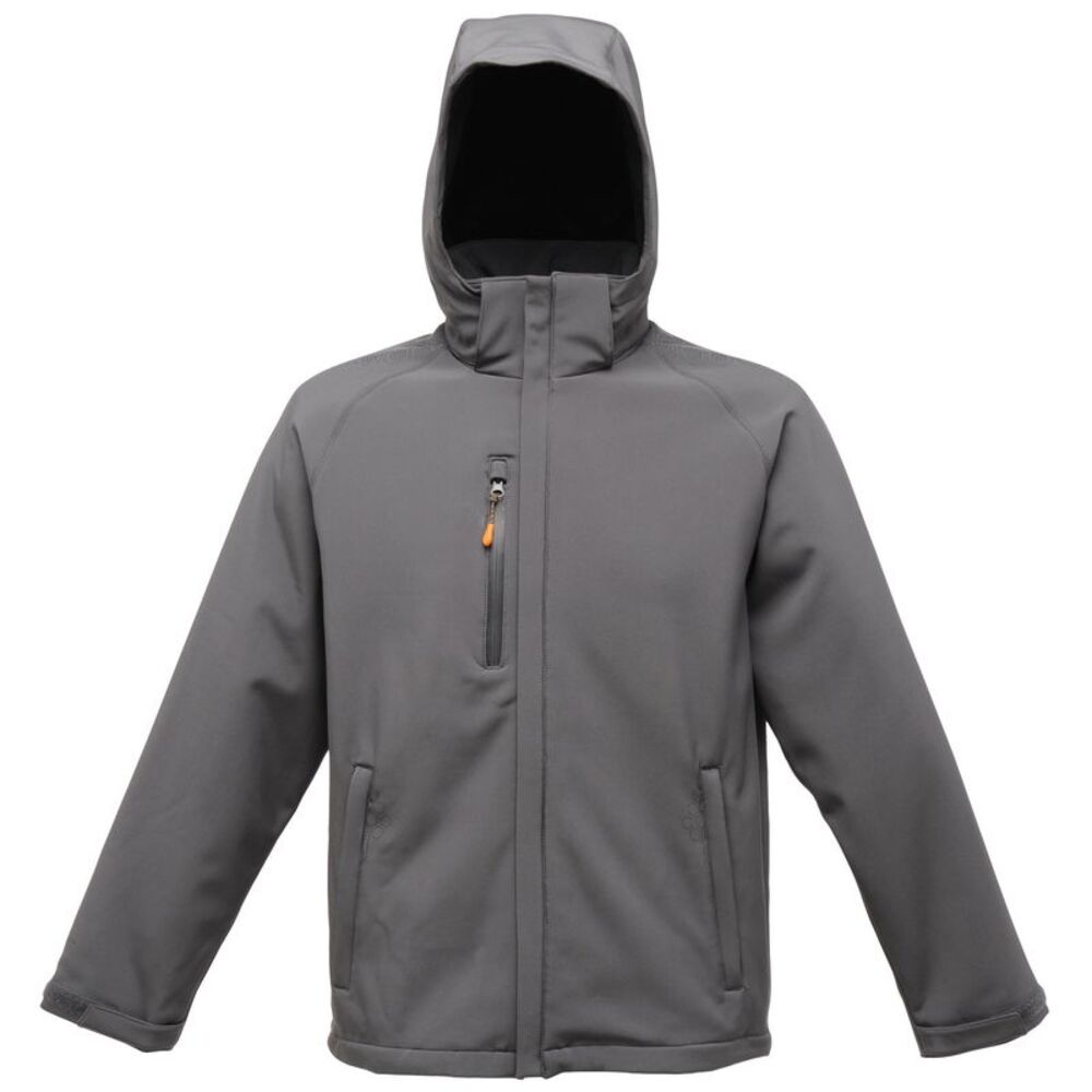 Regatta Mens X-Pro Repeller  Softshell Zip up Jacket (water Repellent) / Seal Gr